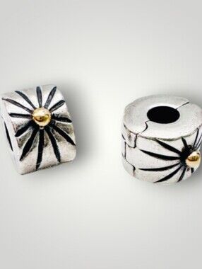 Pandora Sunburst Clip Charms (2)